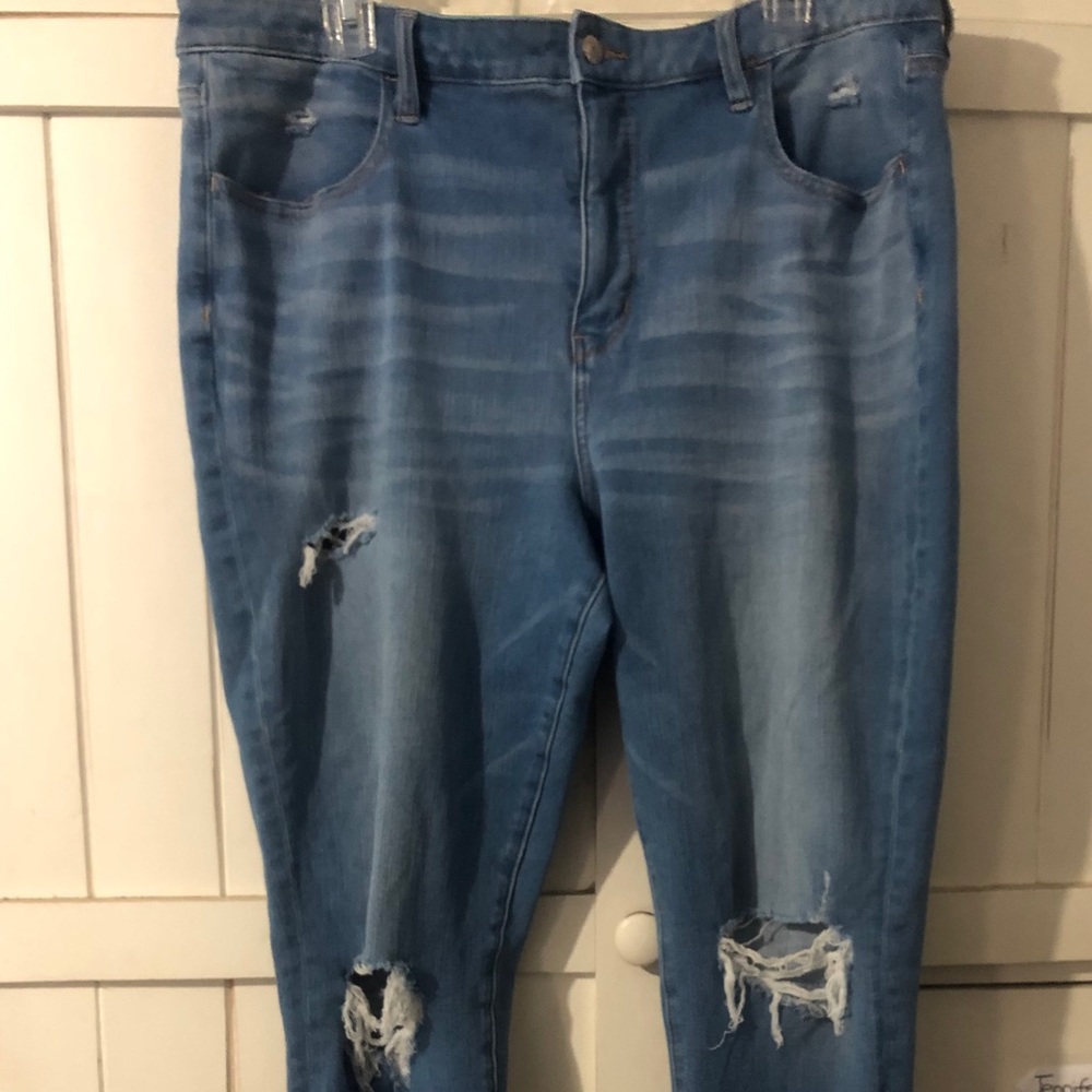 Super high rise American Eagle jeans